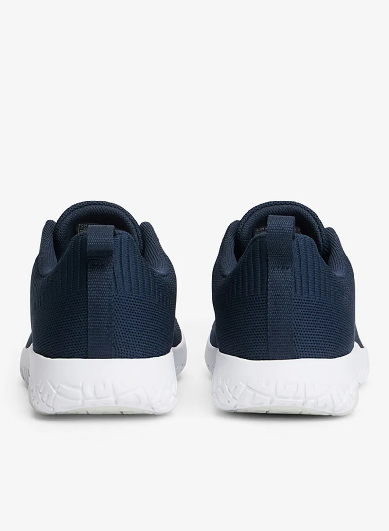 TOMMY HILFIGER Navy Signature Knitted Trainers for Men | Best Price UAE