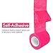 RISEN Cohesive Bandage 2 x 5 Yards 6 Rolls Self Adherent Wrap Medical Tape Adhesive Flexible Breathable First Aid Gauze Ideal for Stretch Athletic - Image 4