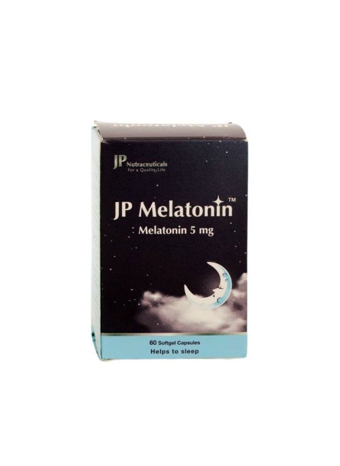 JP Neutraceuticals JP Melatonin 5 mg 60 Capsules 