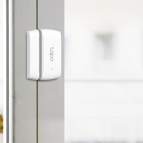 Tapo T110 Smart Door/Window Contact Sensor,Real-Time Monitor,Instant Push Notification,Battery Included,Easy Installation,Work with Alexa, Hub Required Sold Separately - Image 3