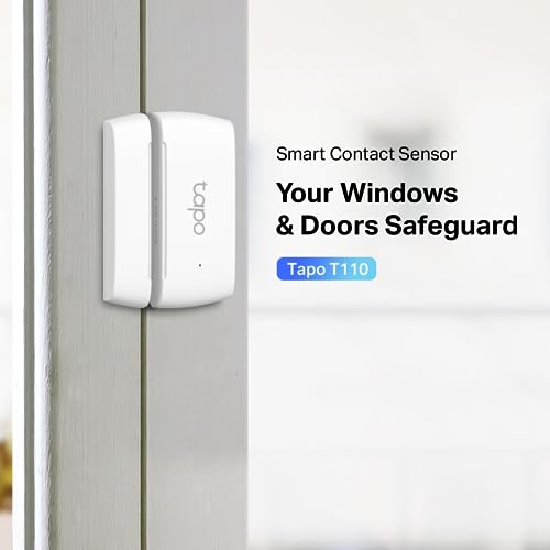Tapo T110 Smart Door/Window Contact Sensor,Real-Time Monitor,Instant Push Notification,Battery Included,Easy Installation,Work with Alexa, Hub Required Sold Separately - Image 5