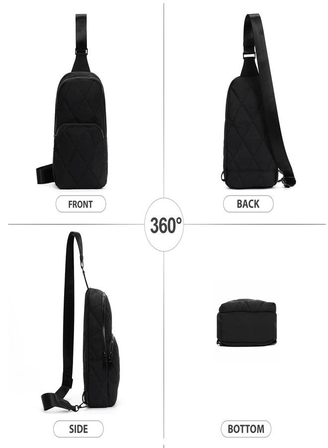 حقيبة كتف مبطنة للنساء، حقيبة كروسبودي منفوخة، حقيبة ظهر، حقيبة يد، حقيبة خصر خفيفة الوزن، حقيبة صدر منتفخة - Image 3