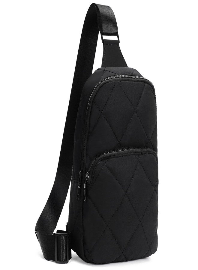 حقيبة كتف مبطنة للنساء، حقيبة كروسبودي منفوخة، حقيبة ظهر، حقيبة يد، حقيبة خصر خفيفة الوزن، حقيبة صدر منتفخة - Image 1