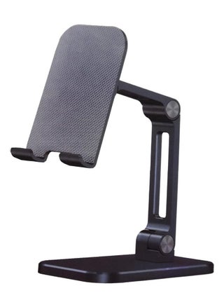 Adjustable Desktop Phone Holder Stand – Universal Cell Phone Stand Compatible with iPhone 14 Pro, 13 Pro, 12, XS, Samsung Galaxy S22 Ultra, S20, S10+, and More – Stable Anti-Slip Base, Ergonomic Viewing Angle – Ideal for Desk, Office, Home Use – Black - pzsku/Z2FAA4CA696C037F47E02Z/45/1746339528/7d00a672-ecdb-4c9b-886d-25e70af9f42c