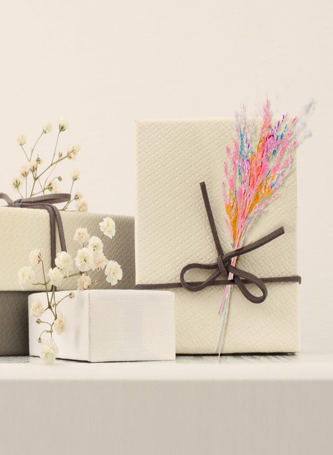 باقة زهور مجففة من إم ميتريكسيتي، باقة زهور ليمونيوم مجففة بطول 17 بوصة لتزيين المنزل/تنسيق الزهور، باقة زهور كاسبيا مجففة من زهور الجيبسوفيلا، زينة طبيعية لمزهرية الطاولة [وردي، 120 غرام] - Image 4