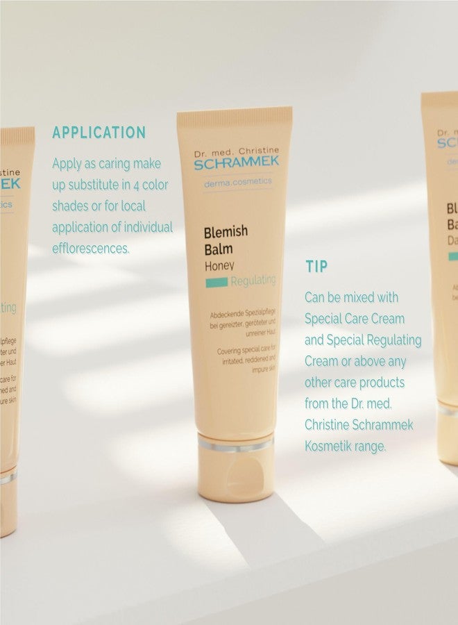 Schrammek Blemish Balm Honey - Covering Special Care for Irritated, Reddened & Impure Skin - The Original since 1967 - BB Cream - Tinted Face Moisturizer - Facial Skin Care - Dr Schrammek - Image 4