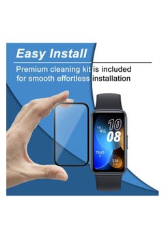 Generic Screen Protector For Honor Band 8/honor Band 9, 3D Curved Soft Edge Protective Film [Anti-Scratch] [Bubble Free] [Ultra Shatterproof] [High Sensitive] (Not Glass)  - Image 3