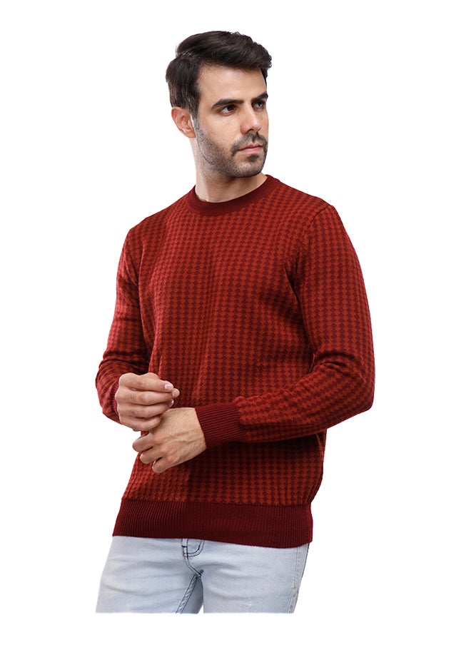 Coup Regular Fit Strip Pullover For Men Color Burgundy - pzsku/Z2FAA709CB7A4E452C338Z/45/_/1697554065/af076ddb-7ec8-4dd4-9410-551084e643fb