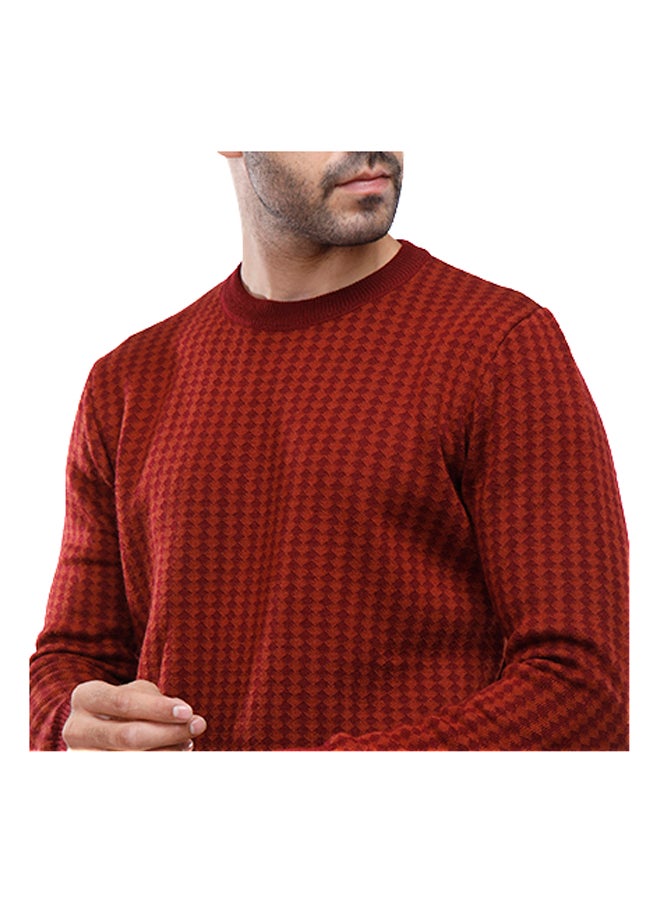 Coup Regular Fit Strip Pullover For Men Color Burgundy - pzsku/Z2FAA709CB7A4E452C338Z/45/_/1697554065/c0b9de0f-398c-4535-9b01-185066d36036