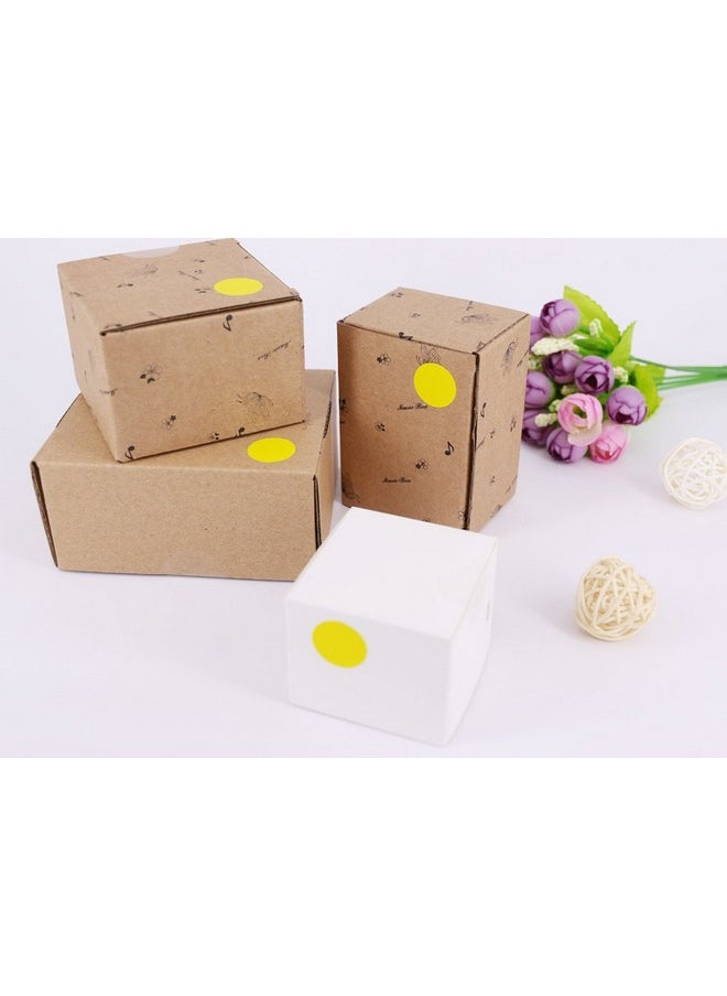 dealzEpic - Round Yellow Color Dot Stickers - Self Adhesive Peel And Stick Paper Label | Inventory/Storage Organizing/Planning Tool - Pack Of 15 Sheets  - Image 4