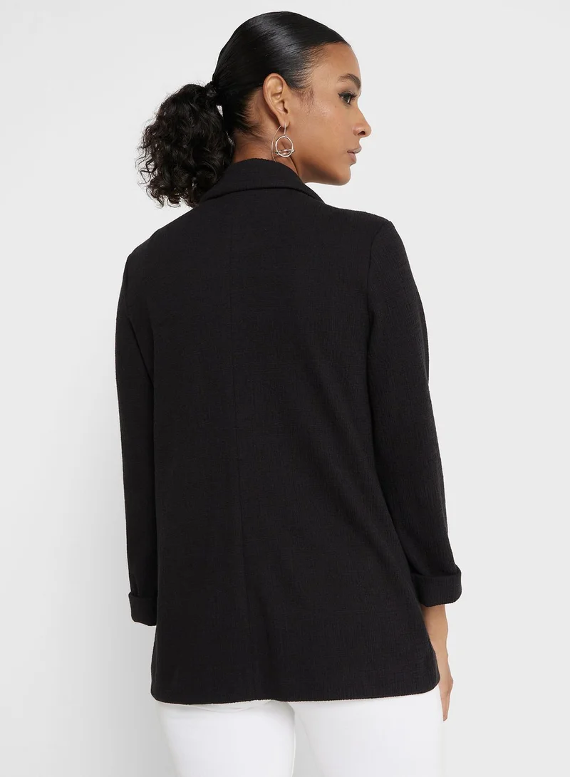 NEW LOOK Pocket Detail Front Open Jacket
