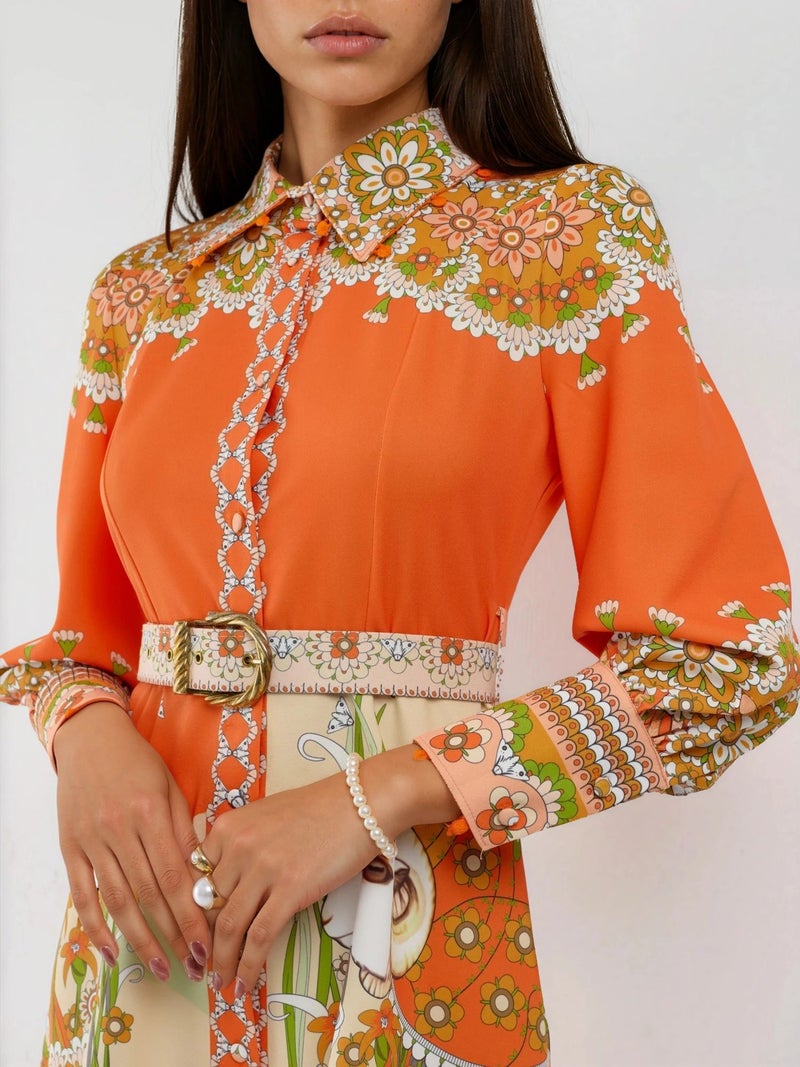 Jennyfer Patterned A-line Mini Dress - Image 5