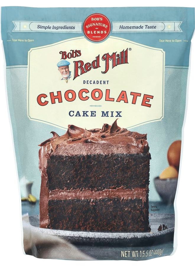 Bob's Red Mill Decadent Chocolate Cake Mix 15.5 oz (440 g) 