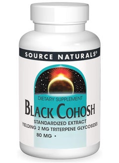 Source Naturals Black Cohosh 80 Mg 60 Tablets Supports Menopausal Health 