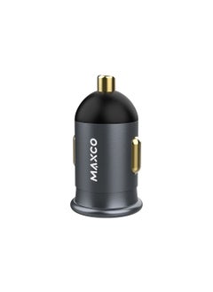 Maxco MQ06 Fast Car Charger 30W Dual Ports - Grey - pzsku/Z2FAABB53AA1050E976F8Z/45/_/1733922466/8c965af6-81be-4d58-8c84-c3cb979d6d04