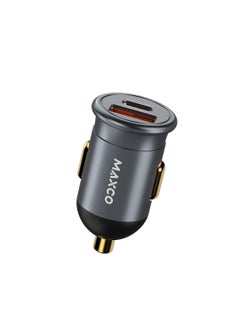 Maxco MQ06 Fast Car Charger 30W Dual Ports - Grey - pzsku/Z2FAABB53AA1050E976F8Z/45/_/1733922537/70af8469-a992-4b35-be2c-ef45bec32397