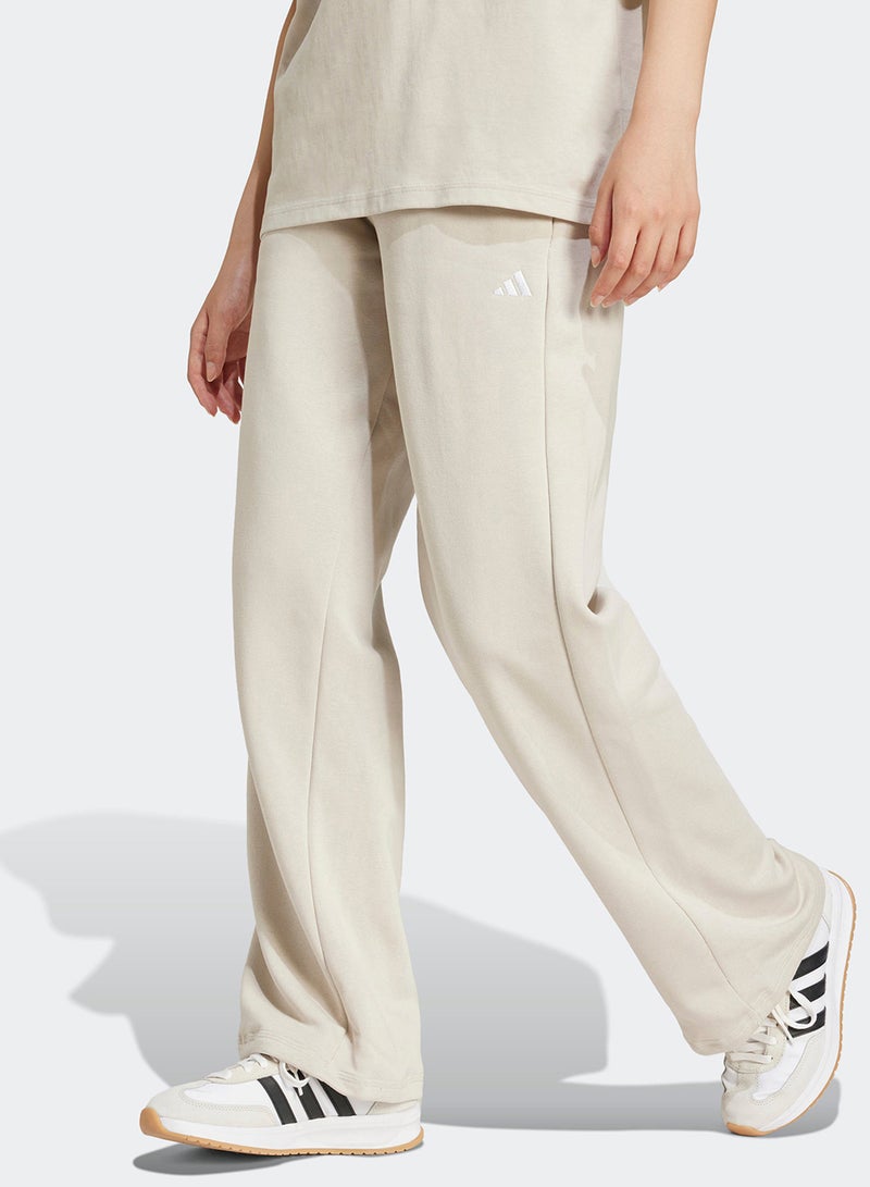 Adidas Small Logo Feel Cozy Open-Hem Joggers - Image 1