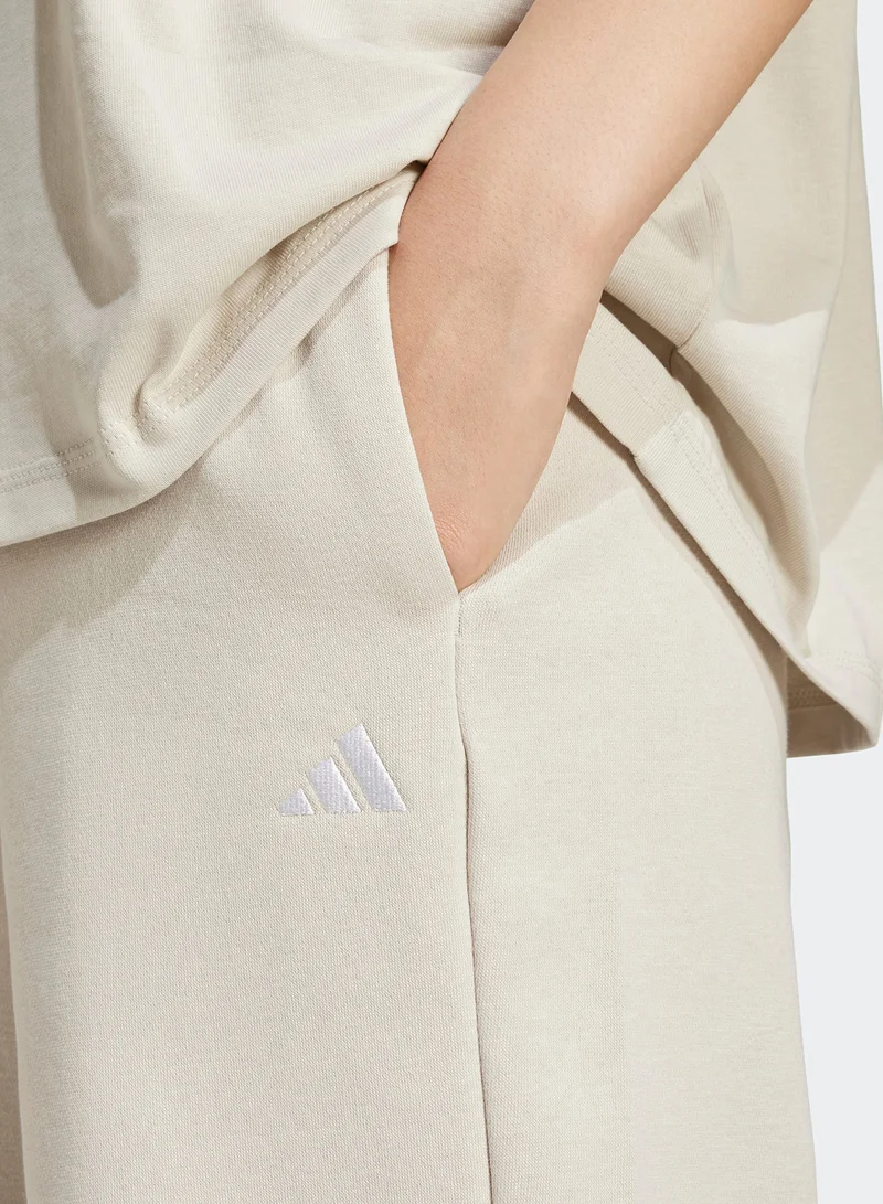 Adidas Essential Small Logo Feel Cozy Open Hem Joggers