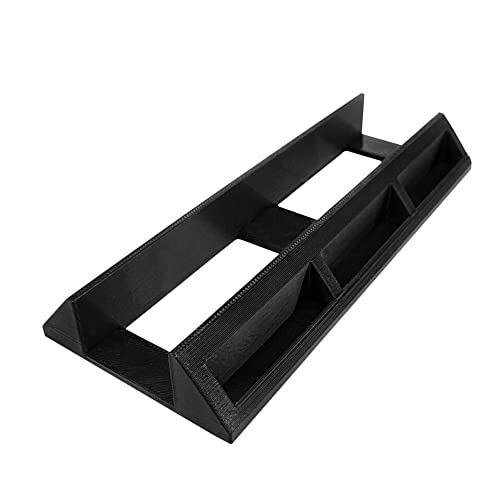 splash n color SplashNColor Vertical Stand Dock with Memory Card Holder Compatible with Sony Playstation PS2 Slim Console - Space Saving, Convenient Accessory for Gaming Setup and Organization of Game Saves - Image 1