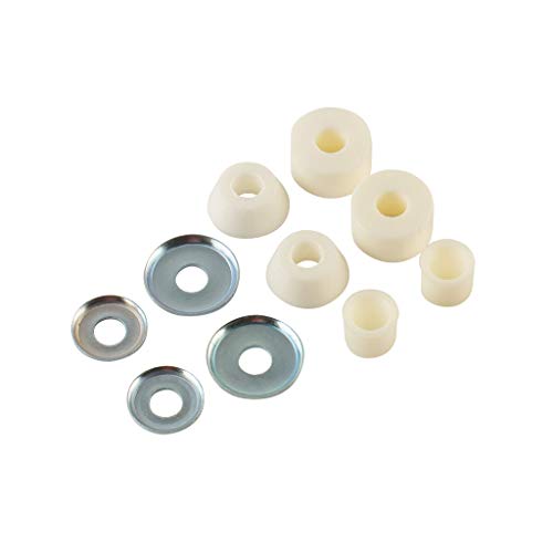 KRUX Skateboard Bushings Worlds Best Cushions 92A White for 2 Trucks - Image 3