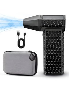 Cady One Portable Electric Air Blower with Rechargeable Carrying Bag, High Wind Power Compressed Air Duster with 3 Adjustable Speeds Suitable for Home, Car and Travel  - Image 1