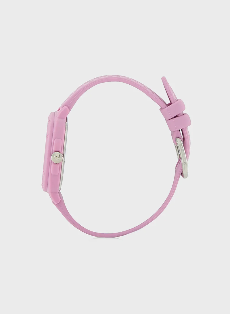 COACH Analog Silicone Strap Watch