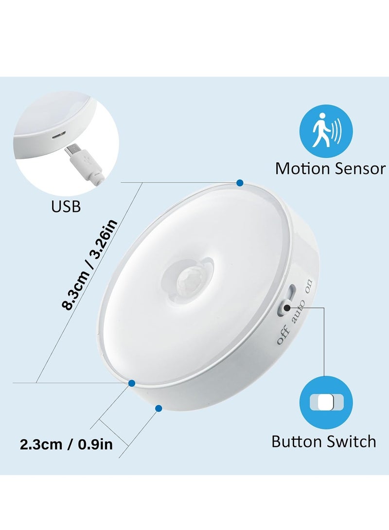 Motion Sensor Night Light 1 pack LED night light, dusk to dawn motion sensor for bedroom, bathroom, toilet, staircase, kitchen, hallway  - Image 2