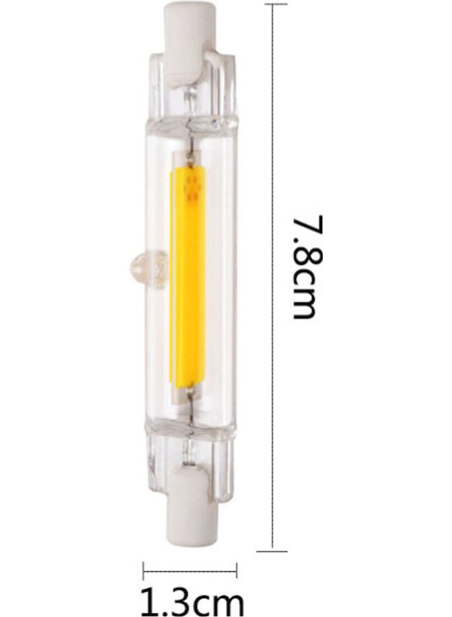أنبوب LED زجاجي للأنارة بتقنية COB وبقدرة 5 وات . أبيض مبهج 8.00 x 1.60 x 1.60سم  - Image 2