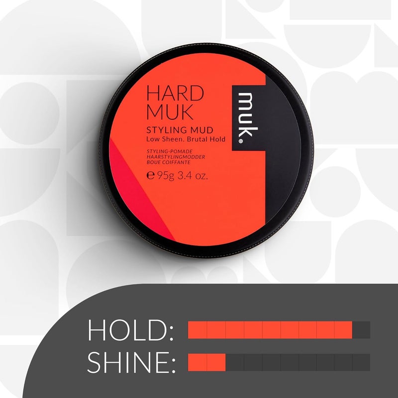 MUK. Muk Haircare Hard Muk Styling Mud - 3.4oz - Image 3