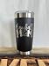 Maverick Advantage Baseball Mom Tumbler  20 oz Black w Sliding Lock Lid Gift - Image 2