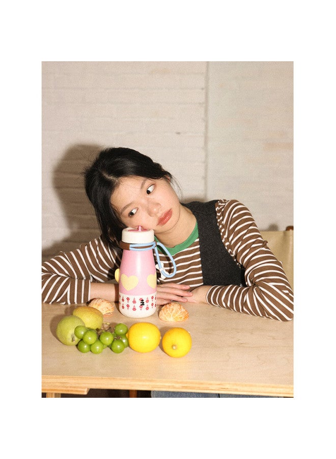 Tagi. "haha" Tati Ai Xin Li Xing Xiao Gou 316l Stainless Steel Insulated Mug, Handheld Cup, 620ml - Walking Haha - Image 4