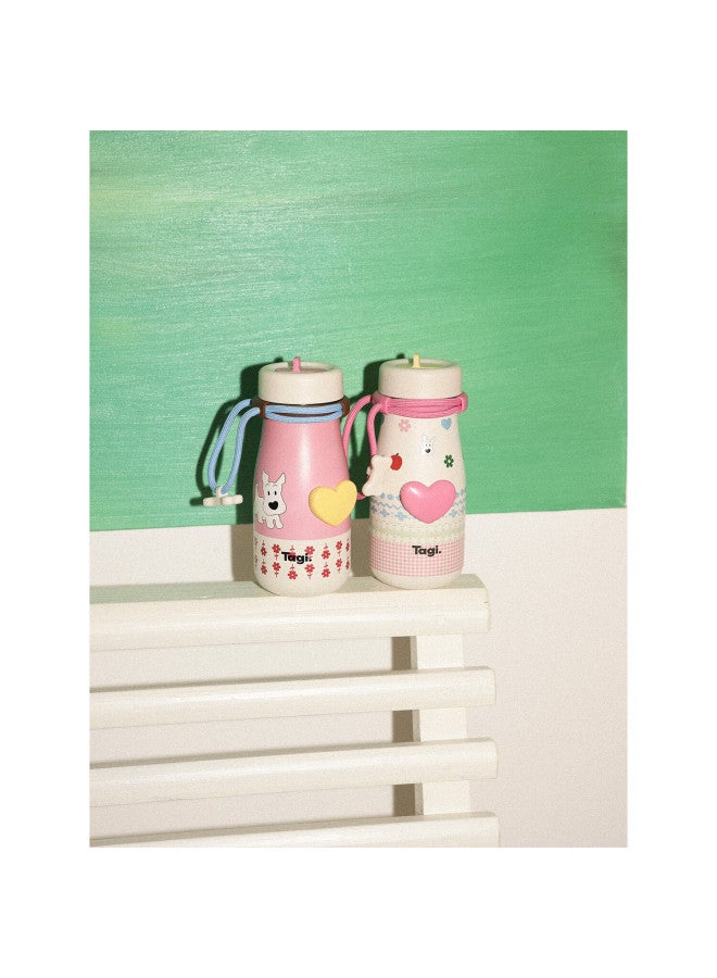 Tagi. "haha" Tati Ai Xin Li Xing Xiao Gou 316l Stainless Steel Insulated Mug, Handheld Cup, 620ml - Walking Haha - Image 5