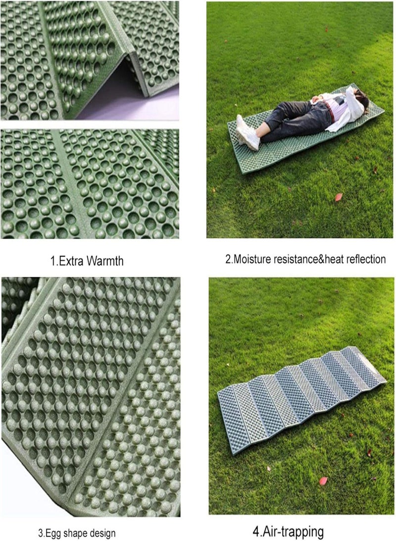 GGOOT Camping Sleeping Pad, Egg Nest Shape Sleeping Mat, Camping Sleeping Pad, Super Soft Ultralight Waterproof Camping Mattress For Backpacking, Hiking, Tent, Traveling - Image 3