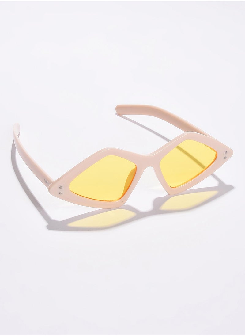 Haute Sauce Yellow Lens Brown Other Sunglasses  - Image 1