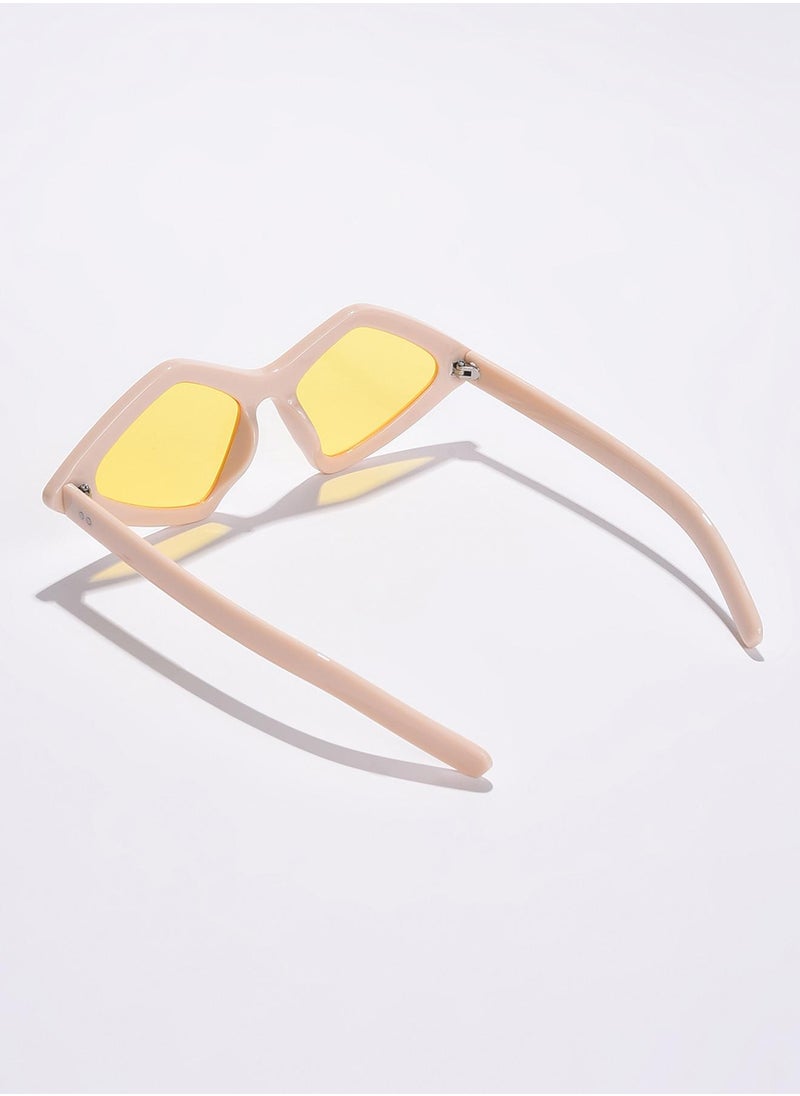 Haute Sauce Yellow Lens Brown Other Sunglasses  - Image 4