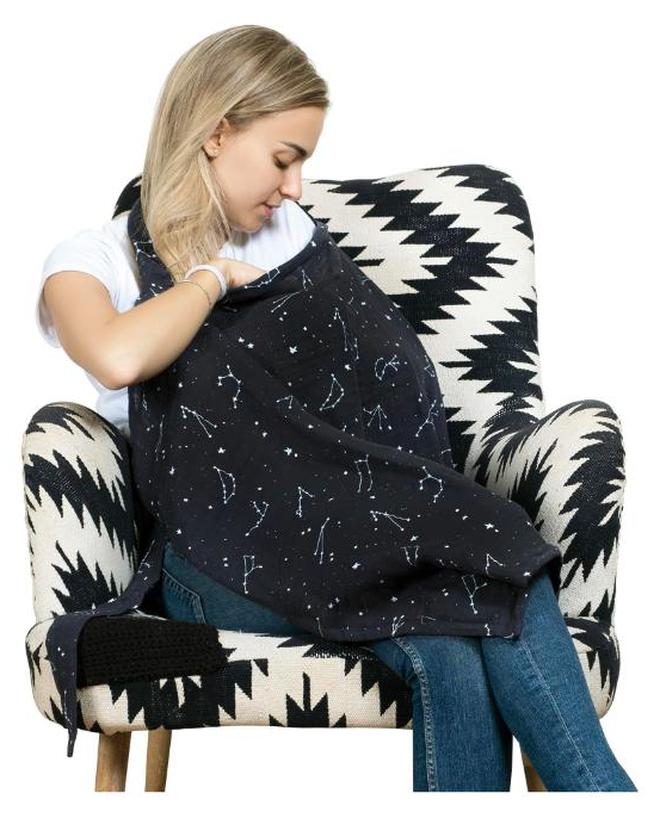 Moro Moro Breastfeeding Cover with Adjustable Strap – Full Coverage & Breathable Fabric - Image 1