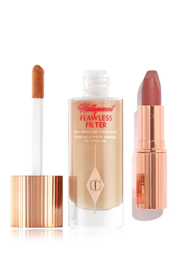 شارلوت تلبوري Glow and Lip Bundle, Savings 20%