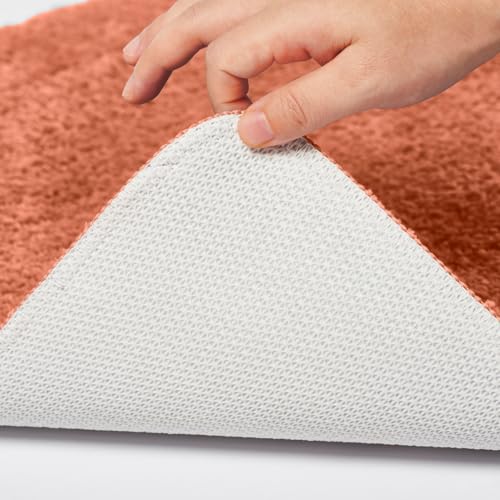 CNNJ Bath Rugs Set 3 Pieces Bathroom Mat Soft Absorbent Plush Shaggy Soft Floor Non Slip Shower Bath Tub Machine Washable (Spice-ser, 20"x32"/20"x20"/17"x24") - Image 4