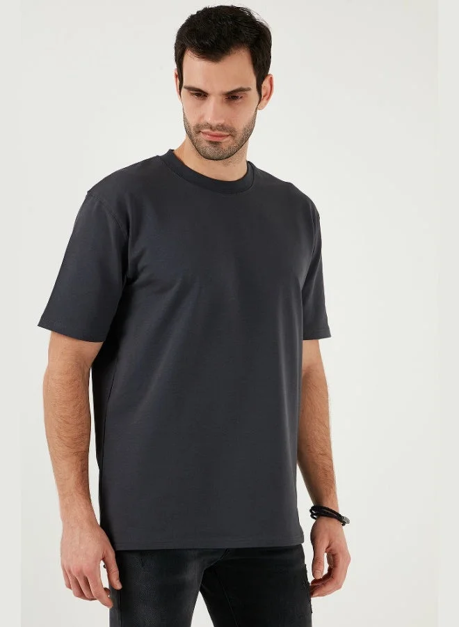 Buratti  Buratti Cotton Crew Neck Relaxed Fit Basic T Shirt Men's T SHIRT 5902610 for Men | Best Price UAE