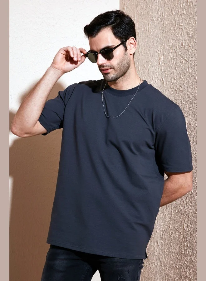 Buratti Cotton Crew Neck Relaxed Fit Basic T Shirt Men's T SHIRT 5902610