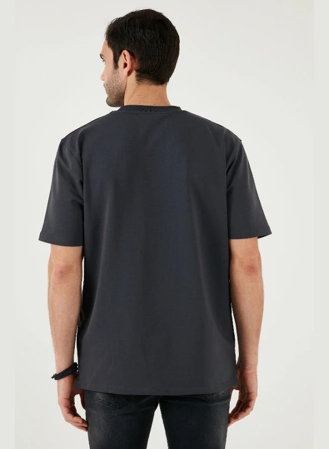 Buratti  Buratti Cotton Crew Neck Relaxed Fit Basic T Shirt Men's T SHIRT 5902610 for Men | Best Price UAE