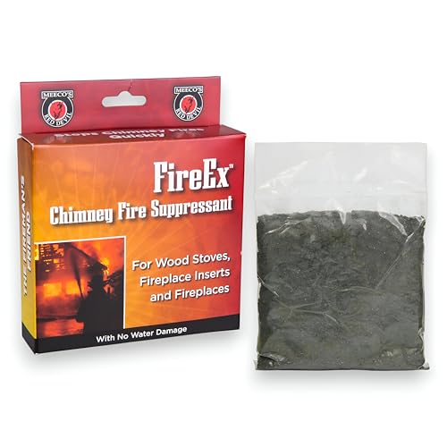 Meeco's Red Devil FireEx, Chimney Fire Suppressant - Safely & Quickly Extinguishes Chimney Fires in Wood Stoves, Fireplaces & Inserts - No Ignition Required, No Water Damage - Made in The USA - Image 2