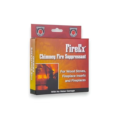 Meeco's Red Devil FireEx, Chimney Fire Suppressant - Safely & Quickly Extinguishes Chimney Fires in Wood Stoves, Fireplaces & Inserts - No Ignition Required, No Water Damage - Made in The USA - Image 4