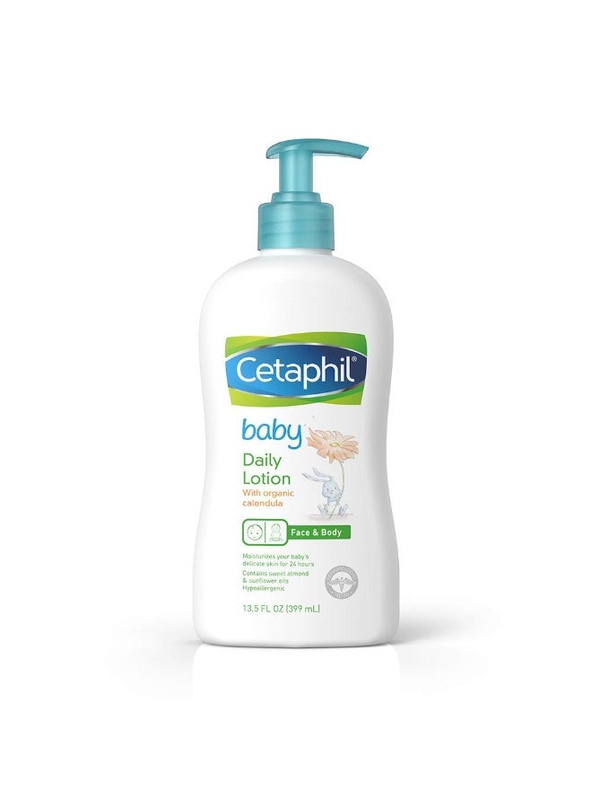 Cetaphil Baby Diaper Cream 70g and Calendula Lotion 399 ml Combo - Image 2