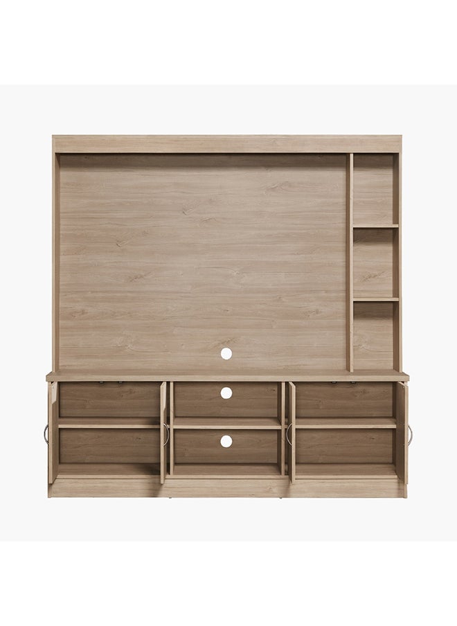 Home Box - Juno Wall Unit for TVs up to 55 inches 180 x 180 x 39.5 cm - Image 1