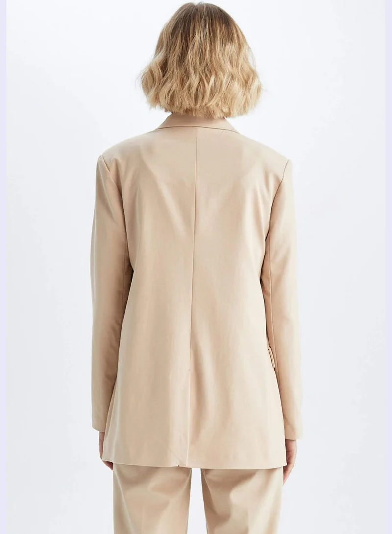 DeFacto Woman Oversize Fit Regular Long Sleeve Blazer