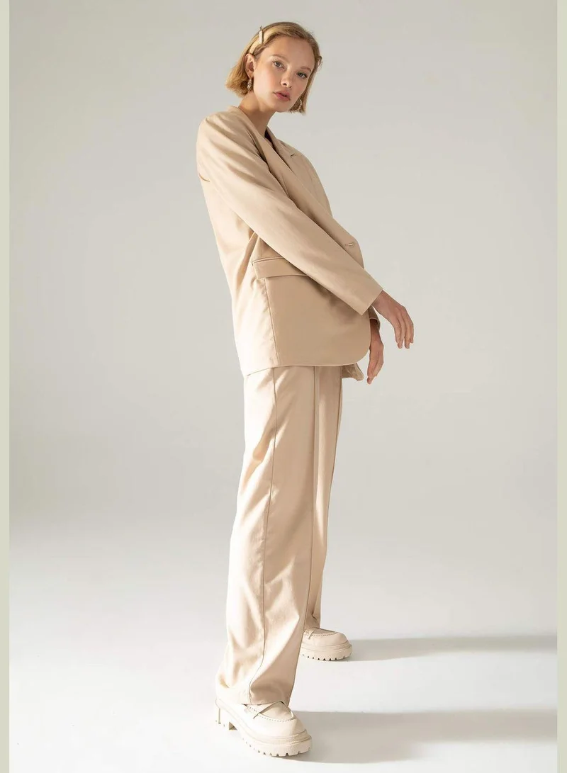 DeFacto Woman Oversize Fit Regular Long Sleeve Blazer