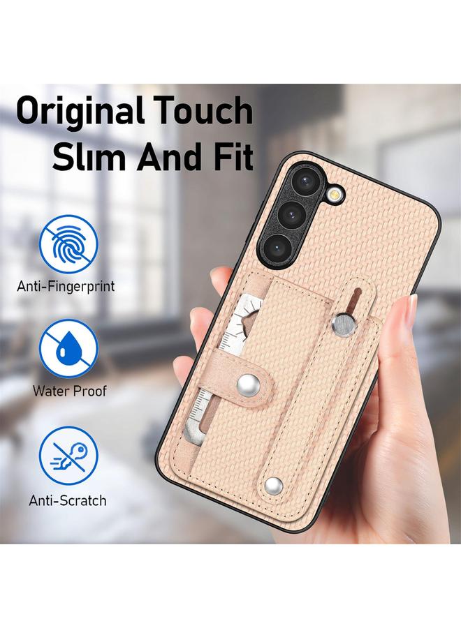 اس-توب جراب لهاتف Samsung Galaxy S22 Ultra 5G مزود بمسند معصم ومحفظة وغطاء خلفي للهاتف مع سكين أداة - Image 5