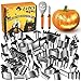 WANNTS WANNTS Pumpkin Carving Kit Halloween,  Safe and Easy Pumpkin Carving Set for Kids, DIY Stainless Steel Pumpkin Carving  - Image 2