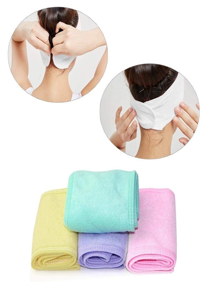 AKADO Professional Facial Cleansing Sponge with Headband and Face Pack Brush Cosmetic Puff Face Care Cleansing Makeup Remover Tools Set (Plastic Brush, Puff, Headband) - Image 3